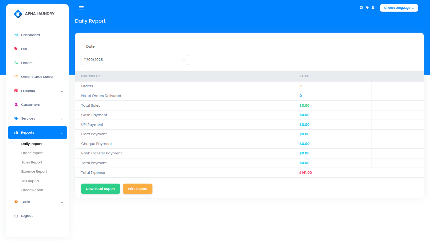 Comprehensive Reports